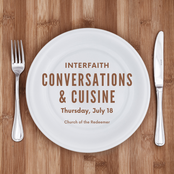 Interfaith Conversation and Cuisine