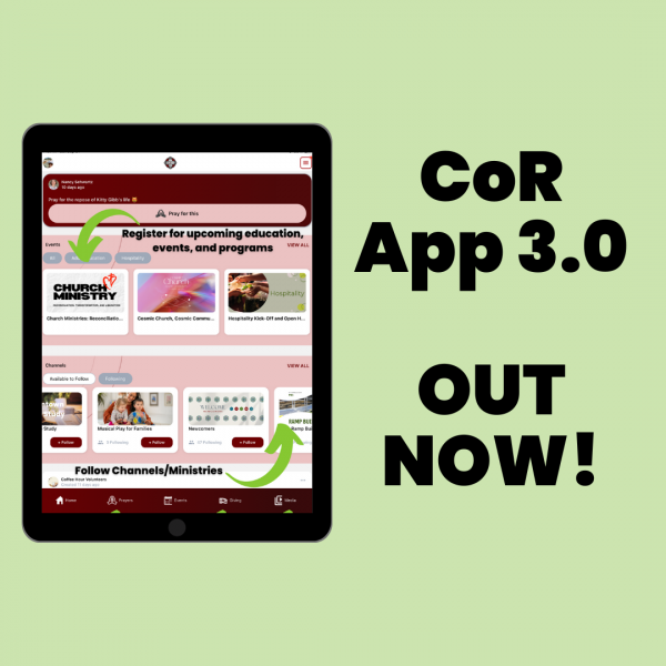 CoR App 3.0 Update and Release