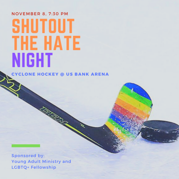 Hockey Game: Shutout the Hate Night